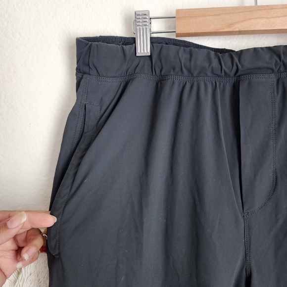 Lululemon Gray Slim Reflective Slim Leg Athletic Pants Activewear Training L - Picture 5 of 12